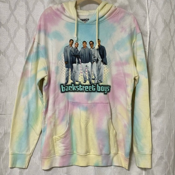 Tie-Dye Backstreet Boys Hoodie - Picture 1 of 4